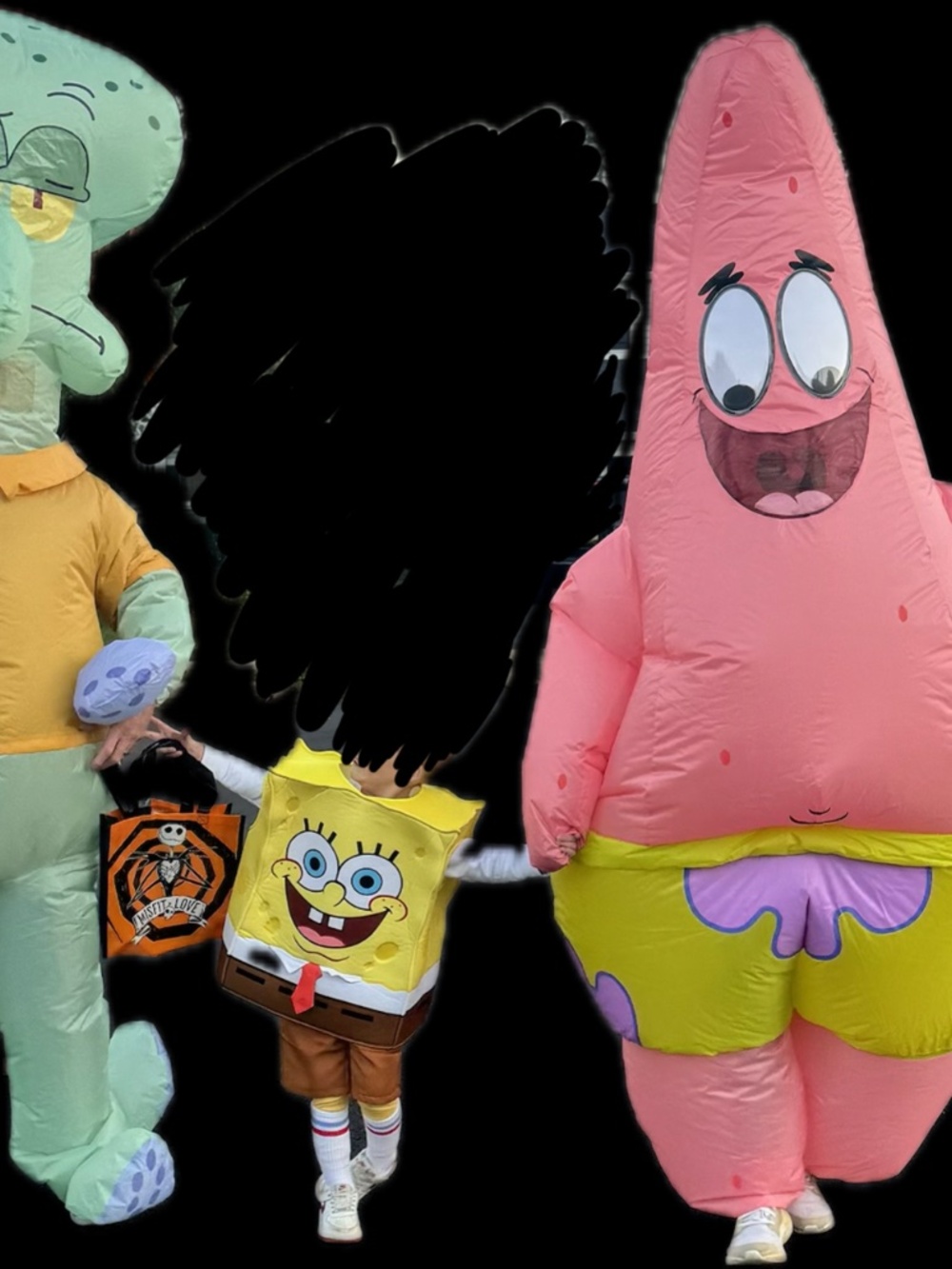 SpongeBob Squidward Inflatable 7ft Halloween Costume Adult - Picture 2 of 2